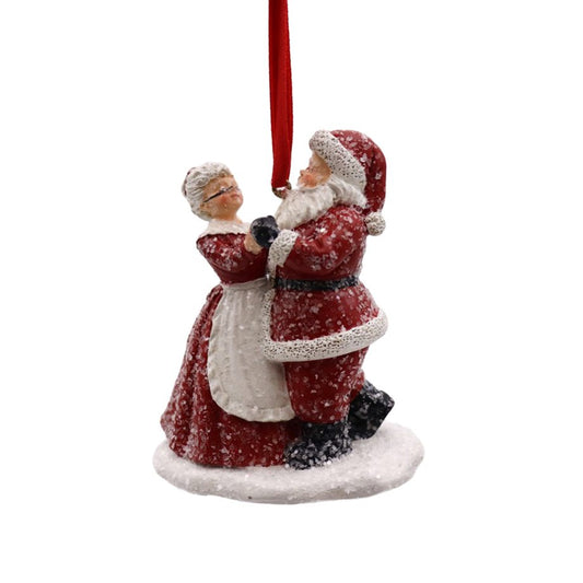 Ornament - Mr & Mrs Claus Dancing