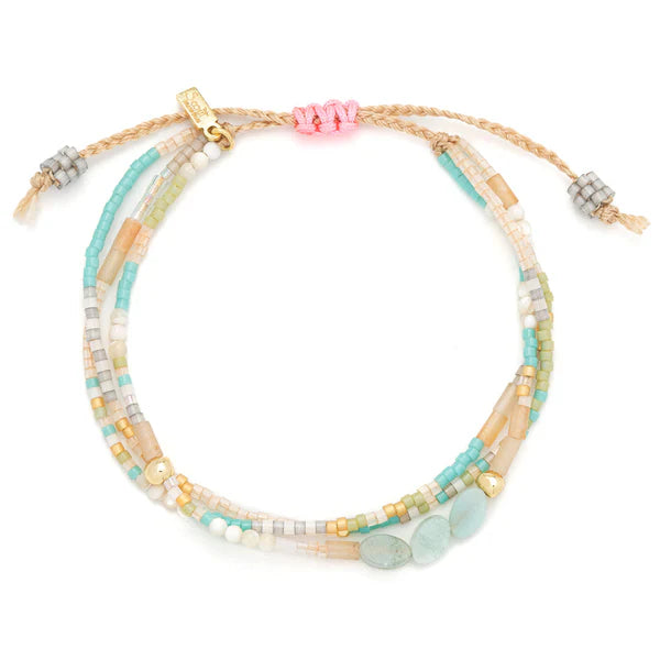 Bracelet - Mixed Media - Amazonite Courage