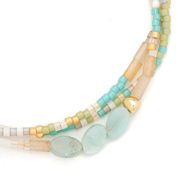 Bracelet - Mixed Media - Amazonite Courage
