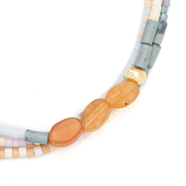 Bracelet - Mixed Media - Red Aventurine Inspiration