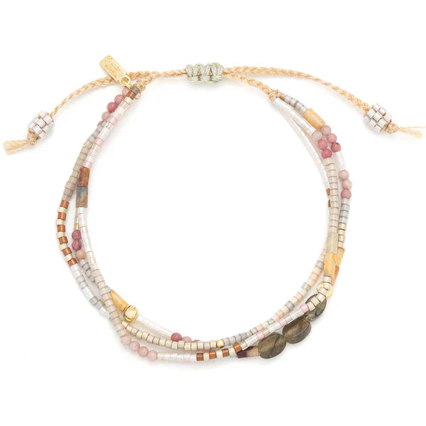 Bracelet - Mixed Media - Labradorite Magic