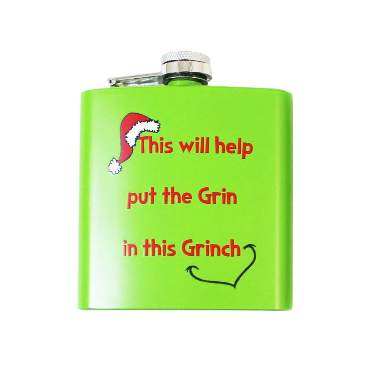 Flask - Grin In This Grinch