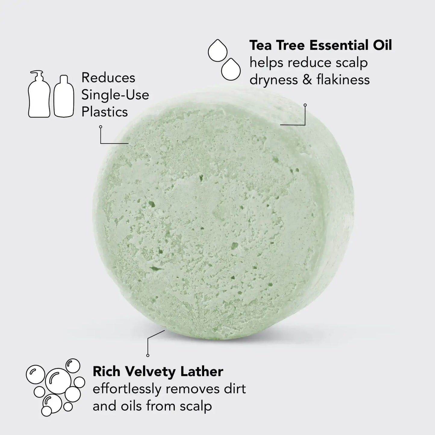 Shampoo Bar - Tea Tree + Mint - Clarifying