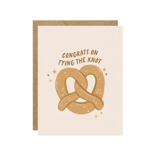 Card - Pretzel - Congrats On Tying the Knot