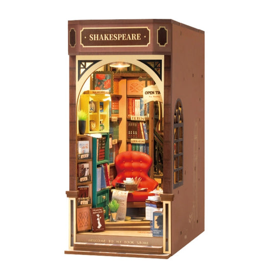 3D Puzzle Kit - Book Nook - Bookstore