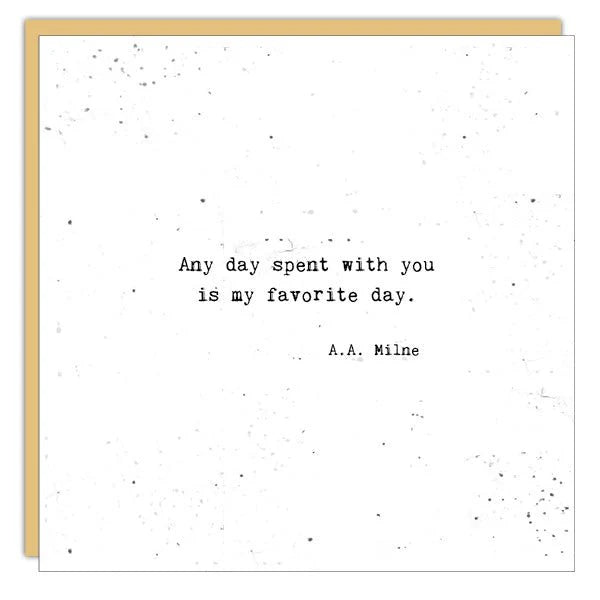 Card - Gems - Any Day Spent With You