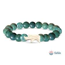 Animal Tracking Bracelet - Rhino - Oasis