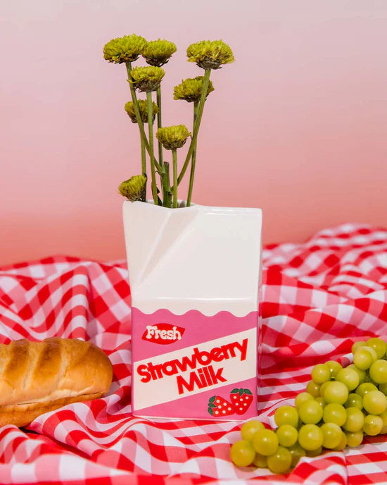 Vase - Strawberry Milk