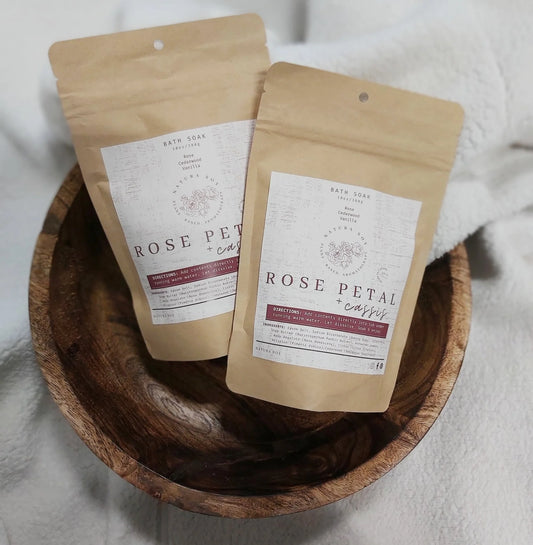 Bath Soak - Rose Petal Cassis - 200g