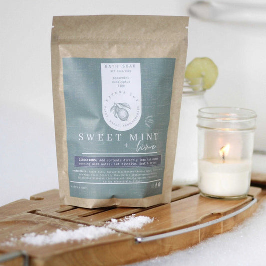 Bath Soak - Sweet Mint & Lime