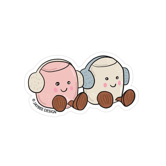Sticker - Christmas Marshmallows