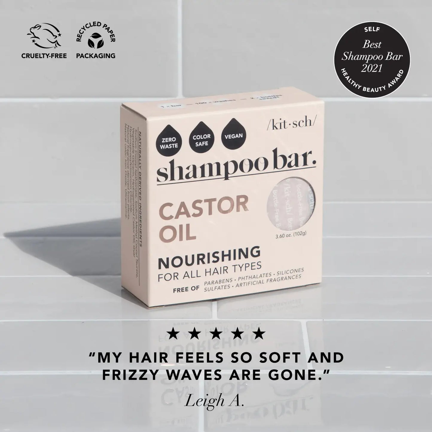 Shampoo Bar - Castor Oil - Nourishing