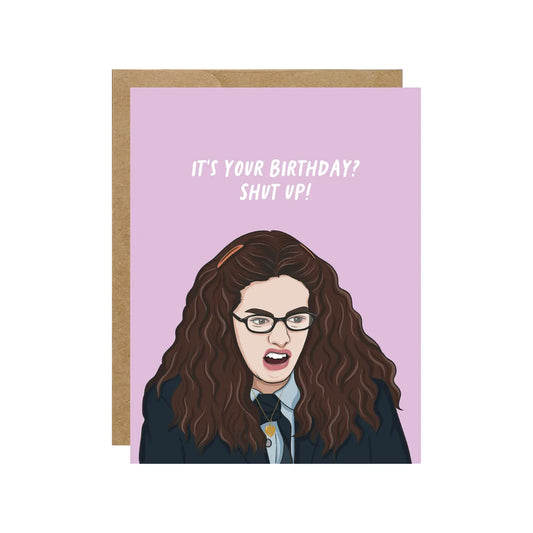Card - The Princess Diaries - It's Your Birthday? Shut Up!