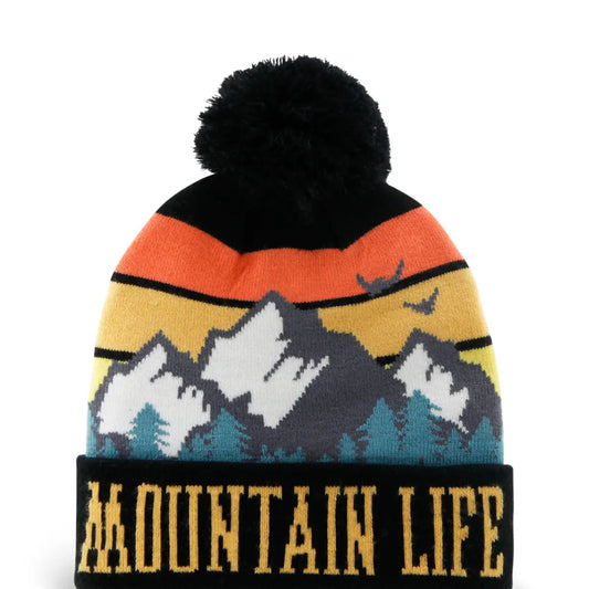 Hat - Mountain Life - Black