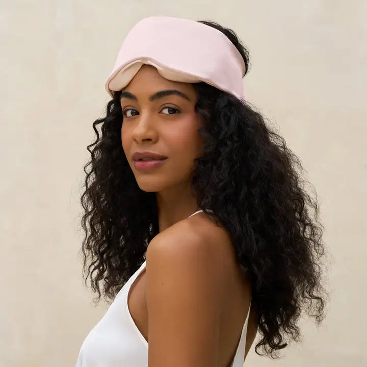 Pillow Sleep Mask - Contour - Blush Pink