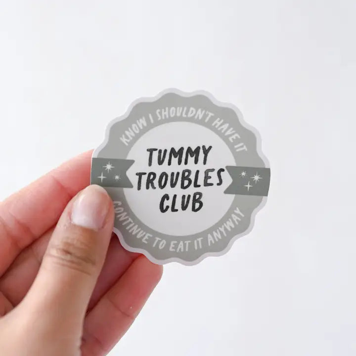 Sticker - Tummy Troubles Club