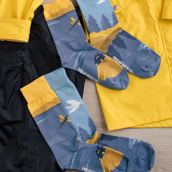 Socks - Small - Great Lakes Canadian Landscape