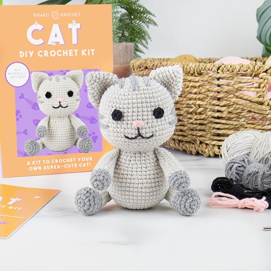 Crochet Kit - DIY - Cat