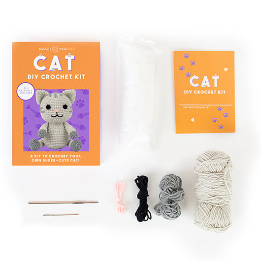 Crochet Kit - DIY - Cat