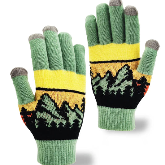 Gloves - Evergreen Horizon - Green