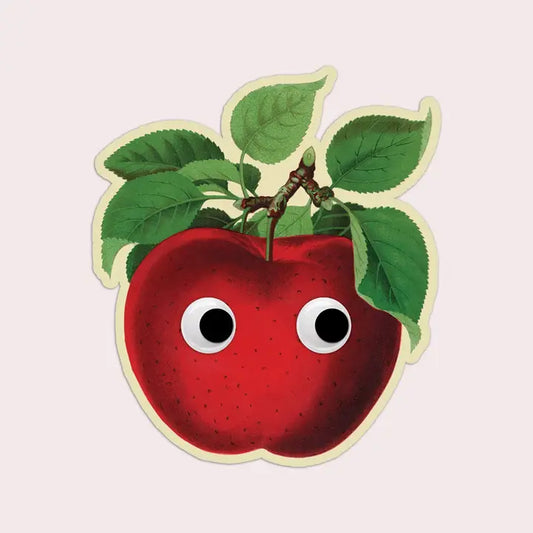 Sticker - Googly Eyes Apple