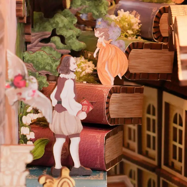 3D Puzzle Kit - Shakespeare's Verse - Book Nook