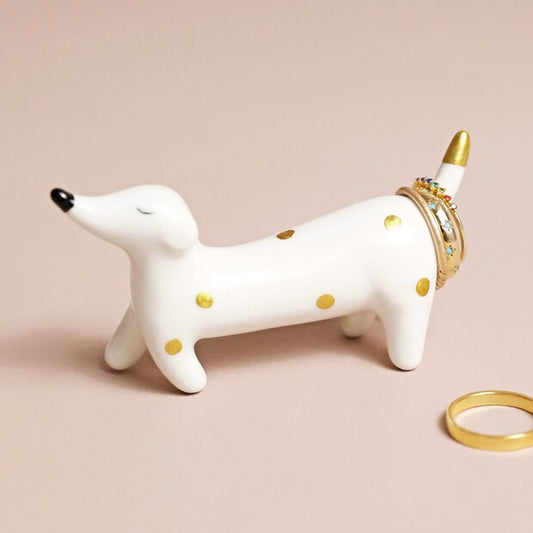 Ring Holder - Dog - Ceramic