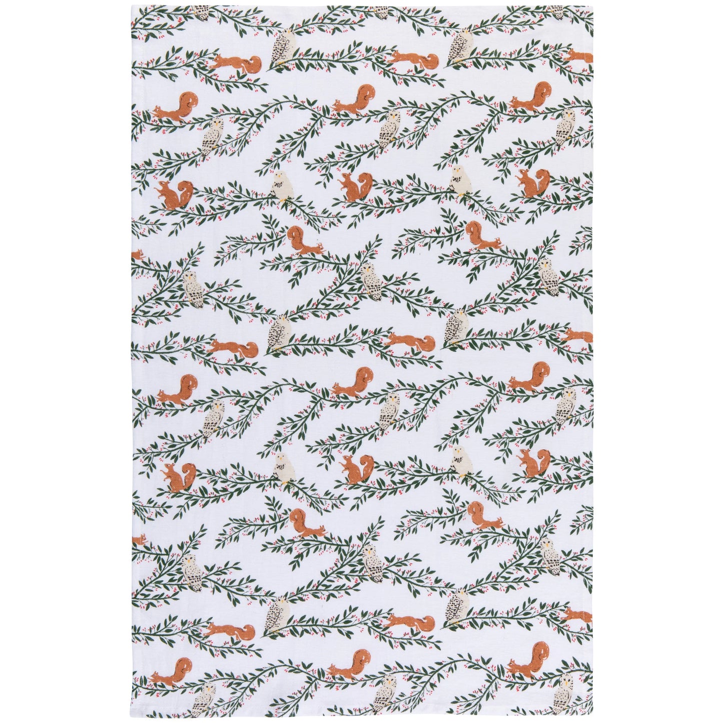 Tea Towel Set - Flour Sack - Forest Fete Set of 3