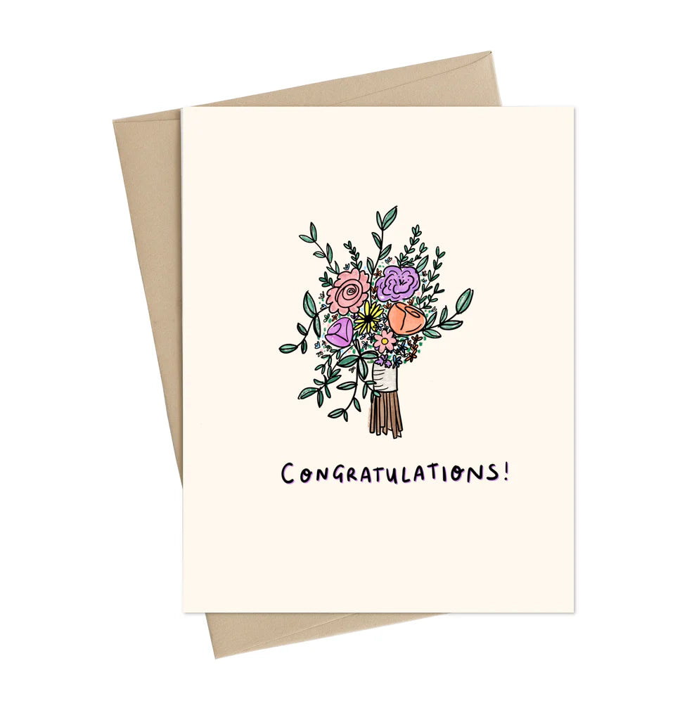 Card - Congratulations Bouquet