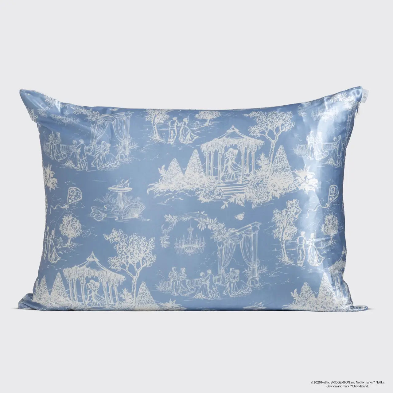 Pillowcase - Satin - Bridgerton Garden Toile