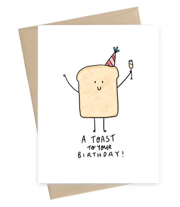 Card - Birthday - Toast