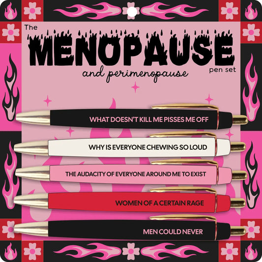 Pen Set - Menopause and Perimenopause - Set of 5