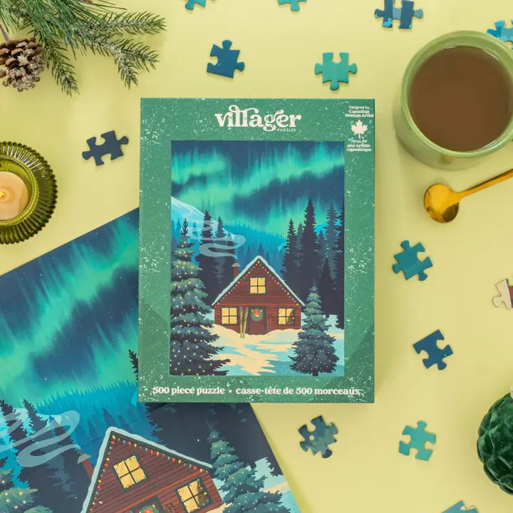Puzzle - Northern Cabin - 500 Piece