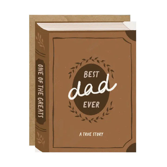 Card - Best Dad Ever Book