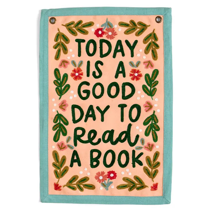 Canvas Banner - Read A Book - 11x17
