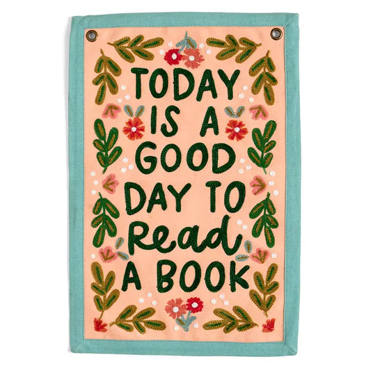 Canvas Banner - Read A Book - 11x17