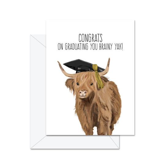 Card - Graduation - Brainy Yak