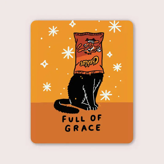 Sticker - Full of Grace Cat