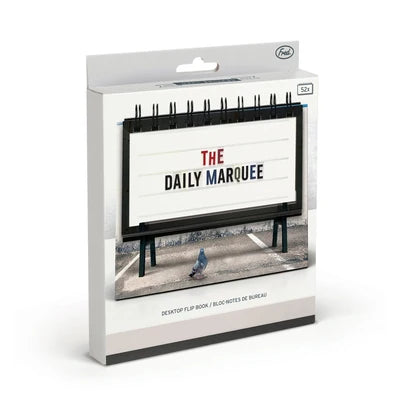Desk Flipchart - Daily Marquee