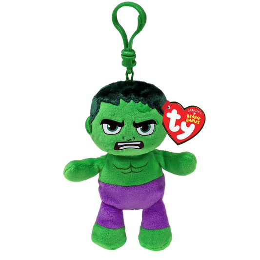 Stuffy Keychain - Ty - Hulk 5"