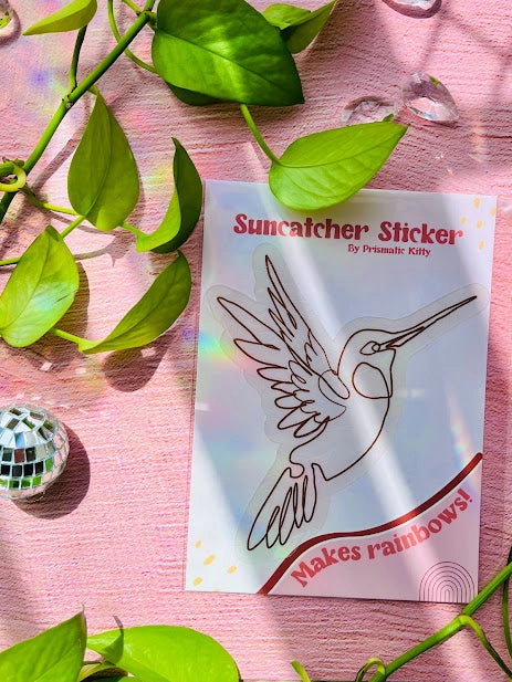 Suncatcher - Window Cling - Hummingbird