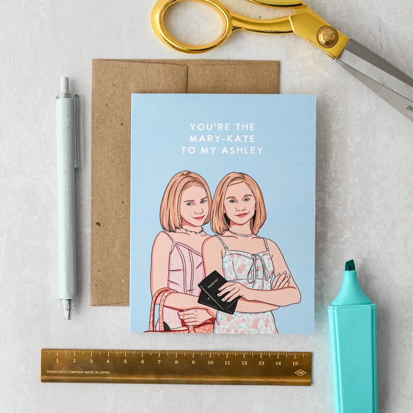 Card - Mary-Kate To My Ashley