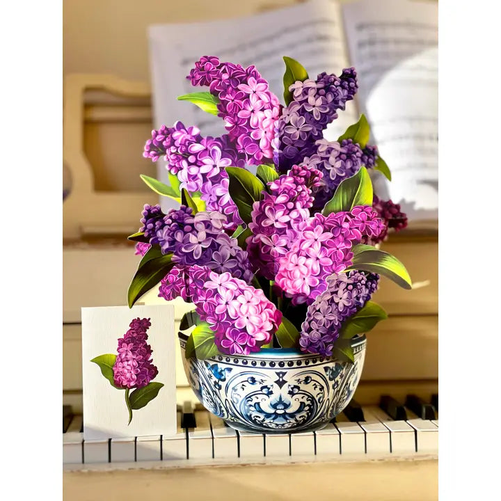 Paper Bouquet - Garden Lilacs - 14"