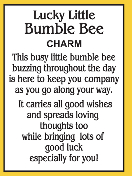 Charm - Lucky Little Bee