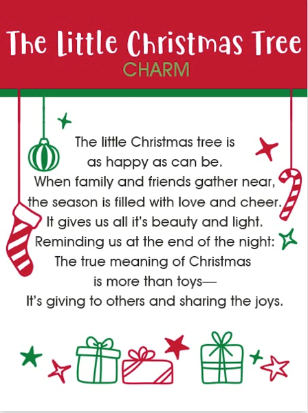 Charm - The Little Christmas Tree