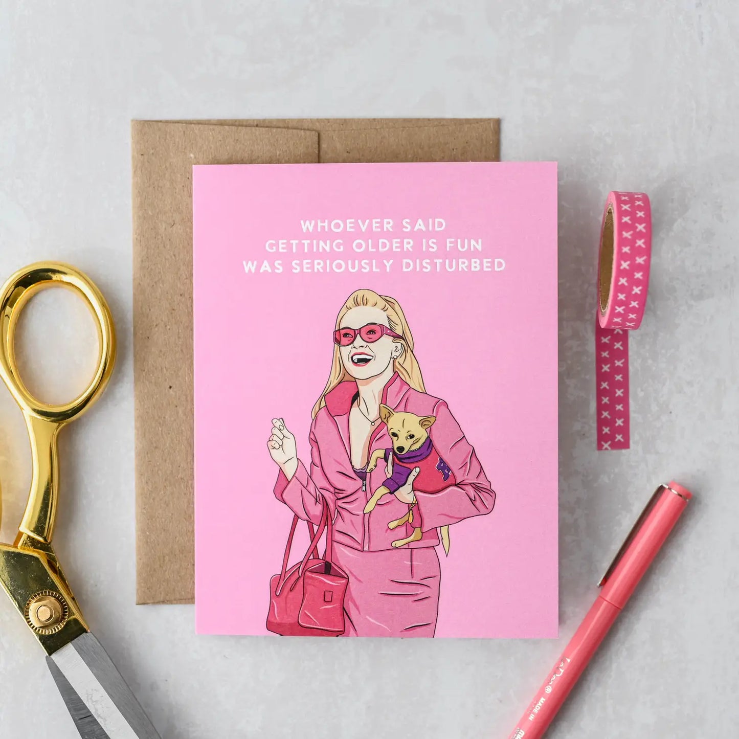 Card - Elle Woods - Getting Older