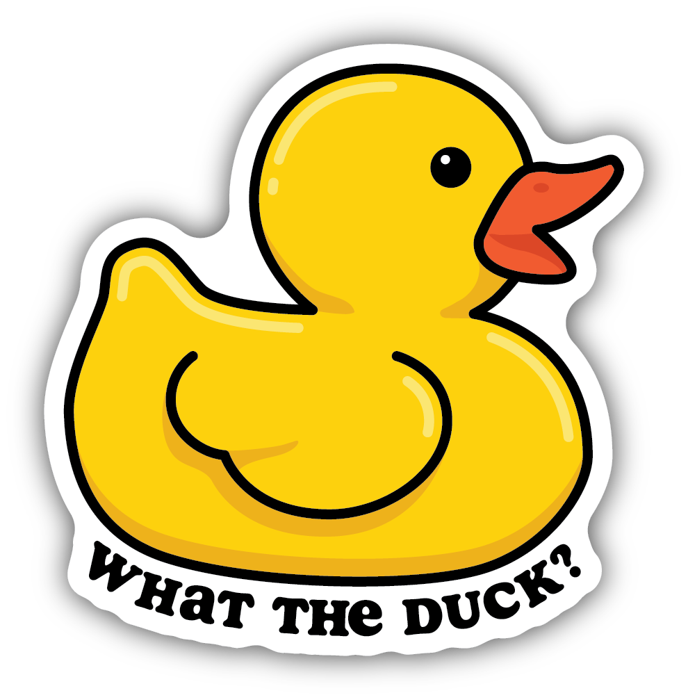 Sticker - What The Duck?