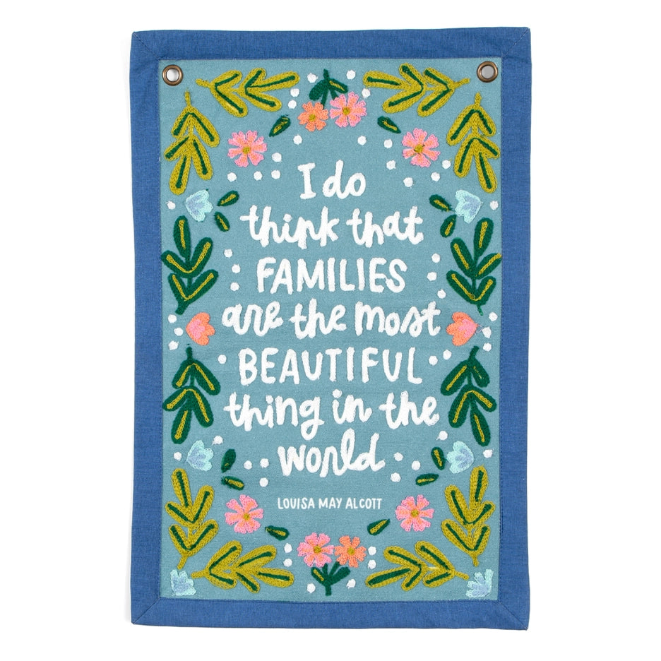 Canvas Banner - Families Little Women - 11x17
