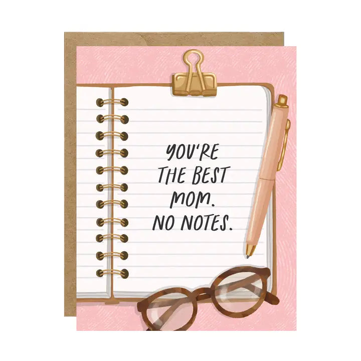 Card - You're The Best Mom No Notes