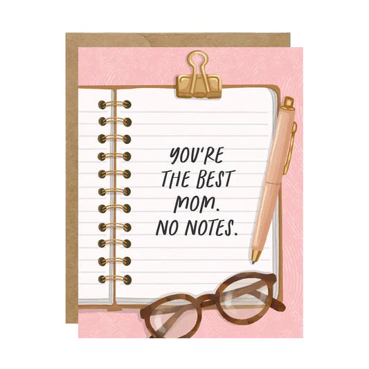 Card - You're The Best Mom No Notes